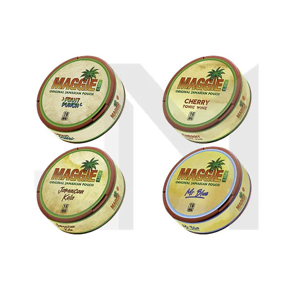 16mg Maggie Lite Nicotine Pouches - 20 Pouches