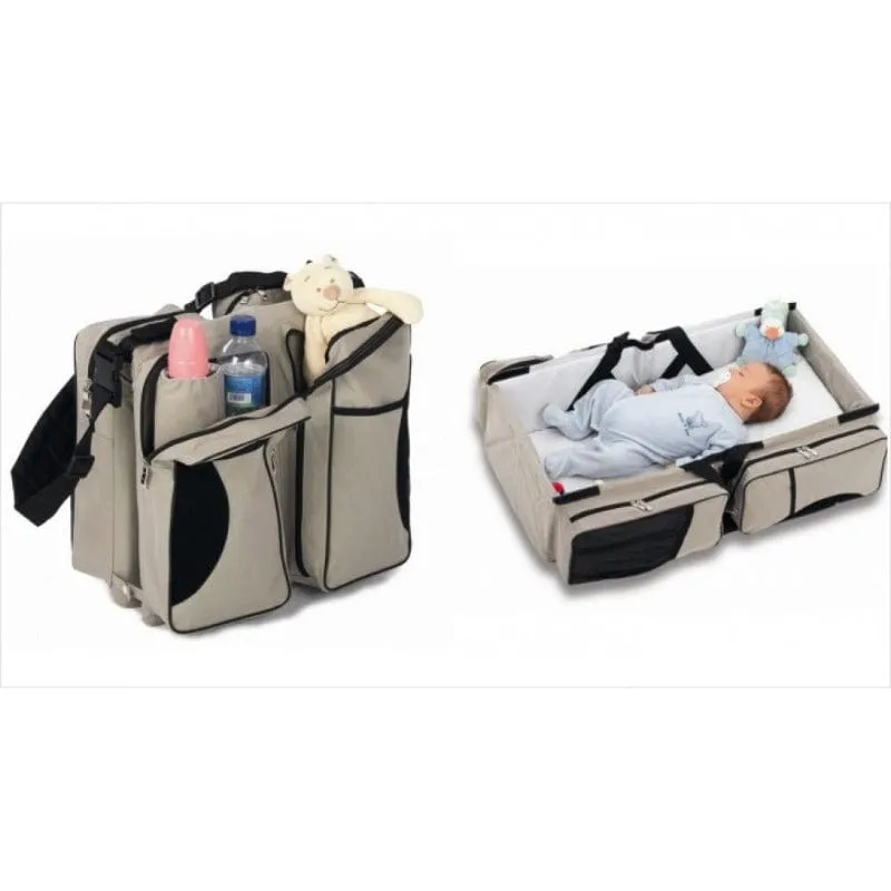 2-in-1 Travel Baby Bed and Bag