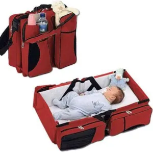 2-in-1 Travel Baby Bed and Bag