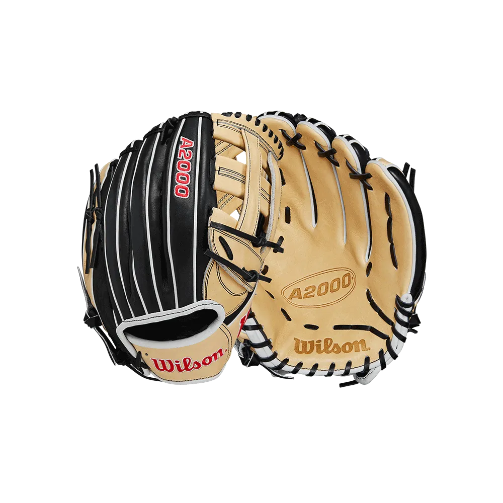 2024 Wilson A2000 1750 12.5" Outfield Baseball Glove: WBW101393125
