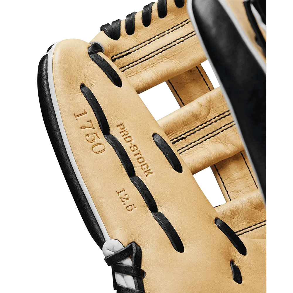 2024 Wilson A2000 1750 12.5" Outfield Baseball Glove: WBW101393125