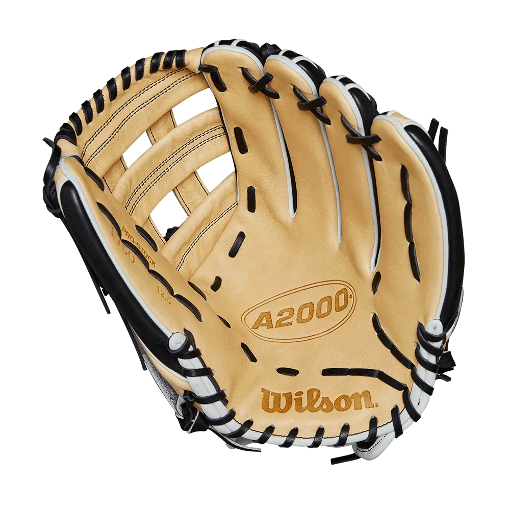 2024 Wilson A2000 1750 12.5" Outfield Baseball Glove: WBW101393125
