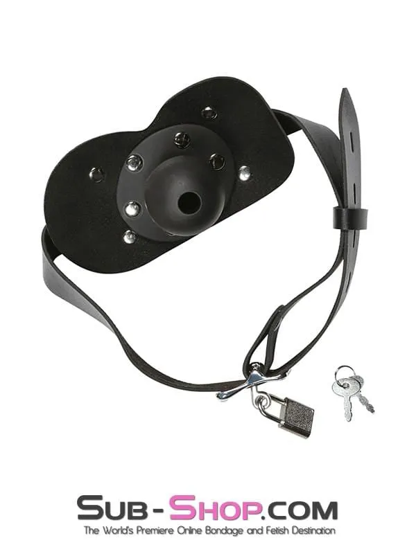 7004M      Locking Panel Breather Ballgag
