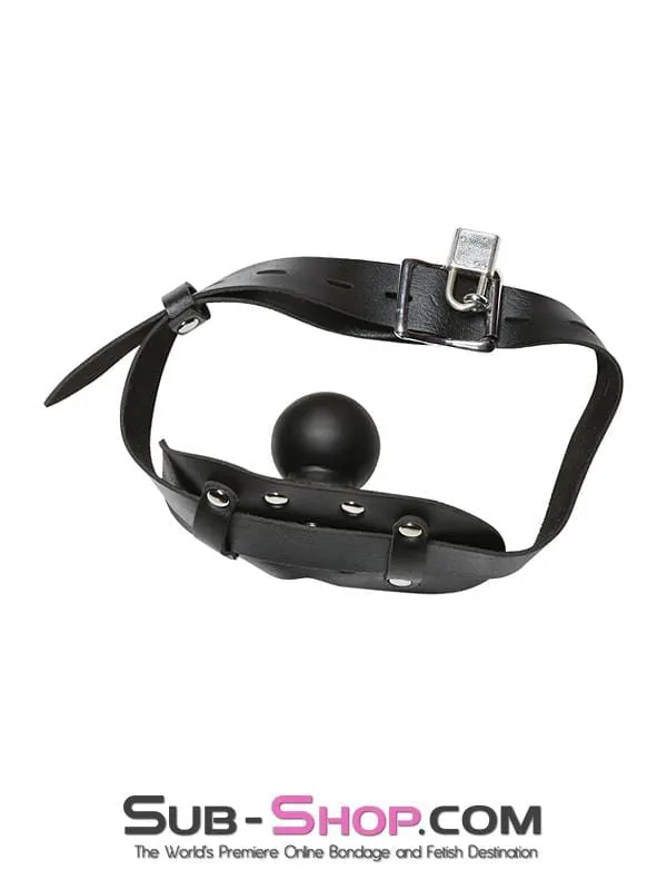 7004M      Locking Panel Breather Ballgag
