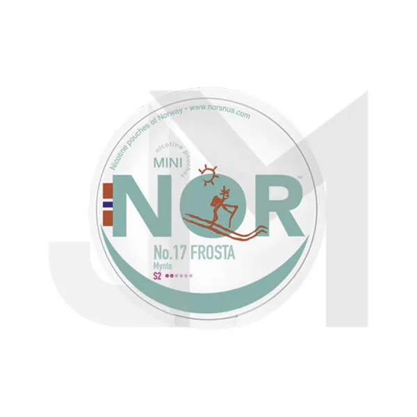 8mg NOR Mini Nicotine Pouches - 20 Pouches