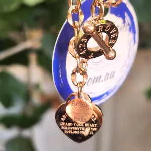 ABOVE ALL ELSE - 18K ROSE GOLD / GOLD / SILVER - WATERPROOF NECKLACE