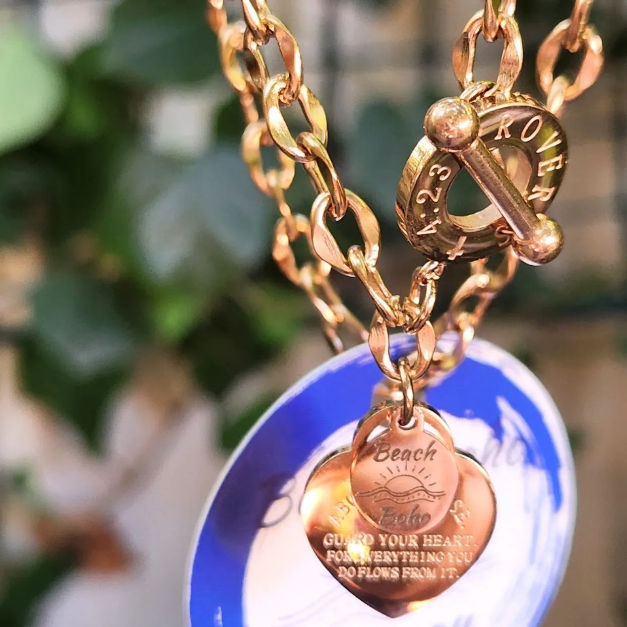 ABOVE ALL ELSE - 18K ROSE GOLD / GOLD / SILVER - WATERPROOF NECKLACE
