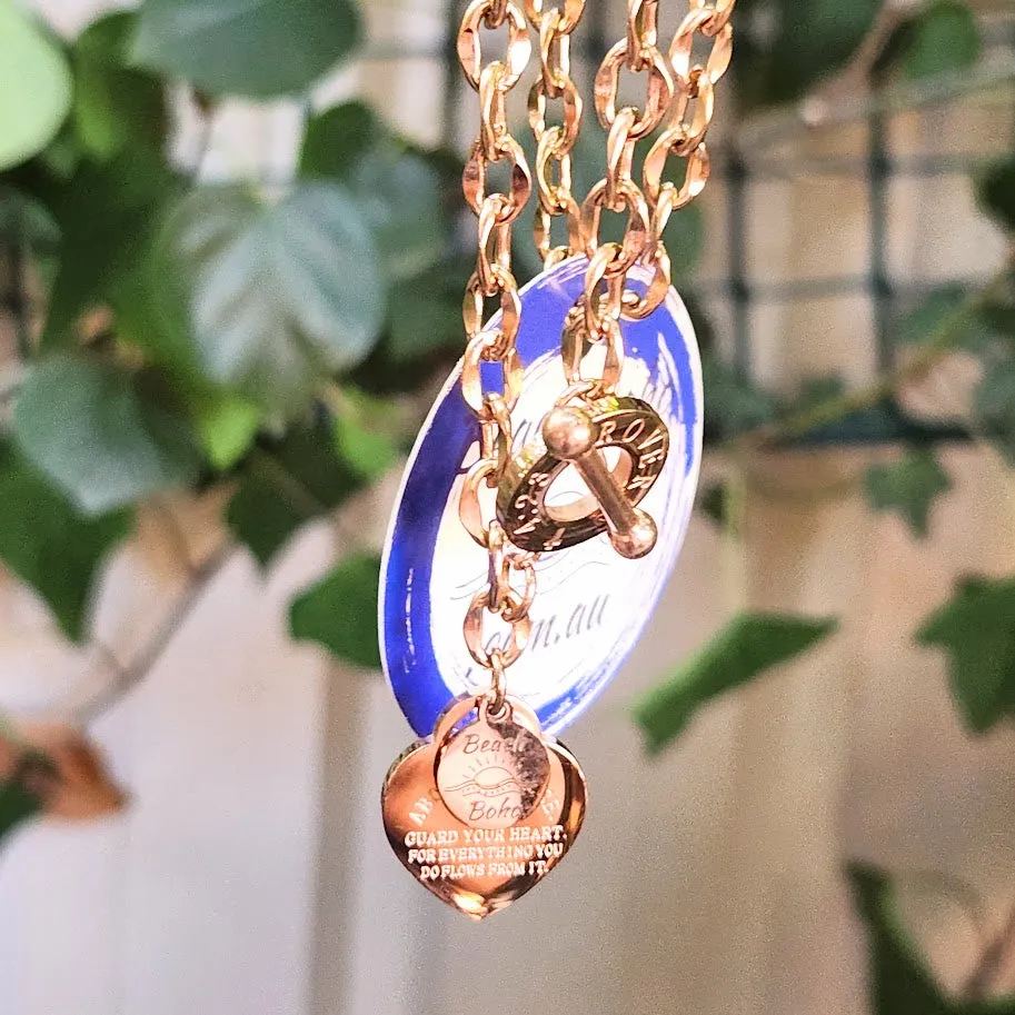 ABOVE ALL ELSE - 18K ROSE GOLD / GOLD / SILVER - WATERPROOF NECKLACE