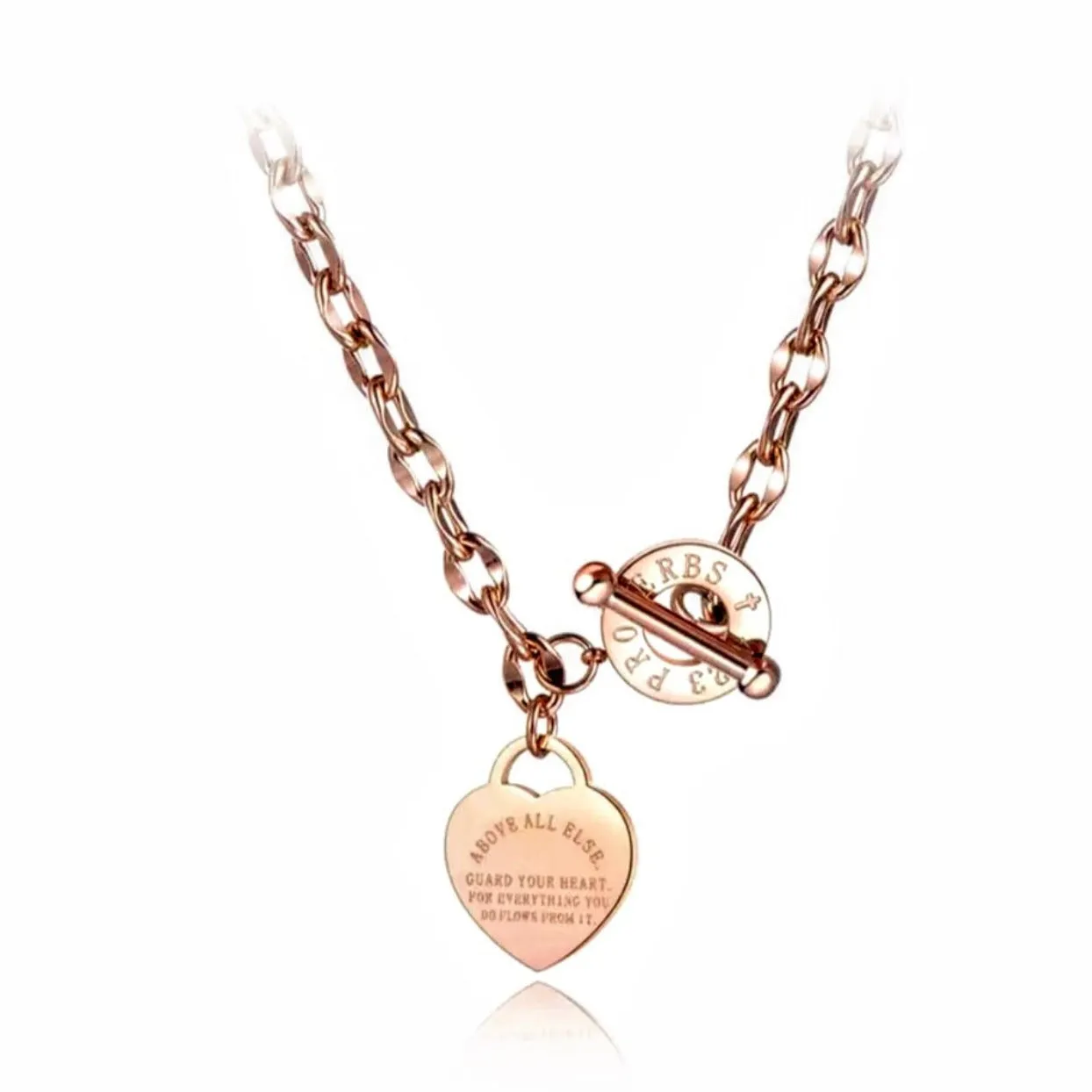ABOVE ALL ELSE - 18K ROSE GOLD / GOLD / SILVER - WATERPROOF NECKLACE