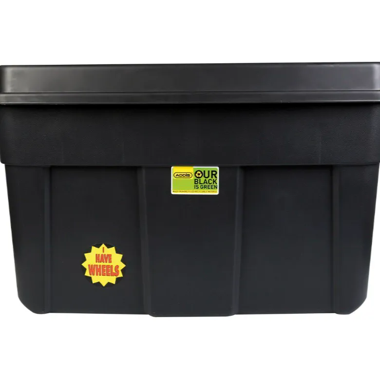 Addis  Roughtote Storage Box Black 110L