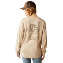 Ariat Women's Miller Oversized Long Sleeve Tee