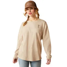 Ariat Women's Miller Oversized Long Sleeve Tee