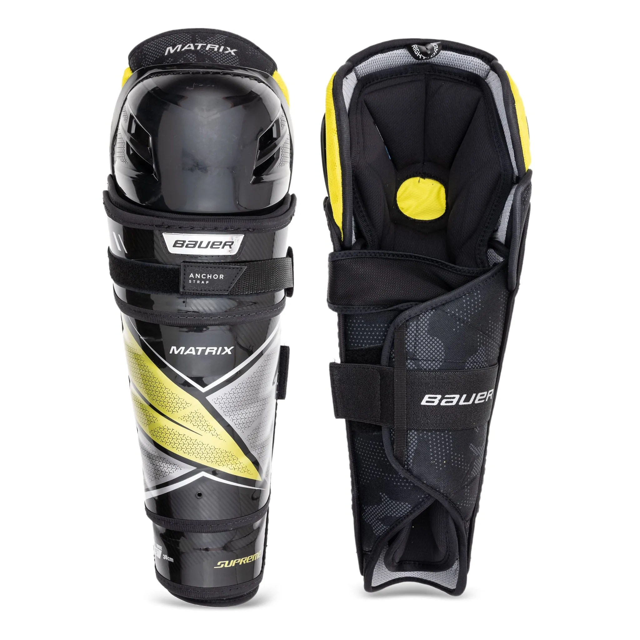 Bauer Supreme Matrix Senior Hockey Shin Guards - 2021