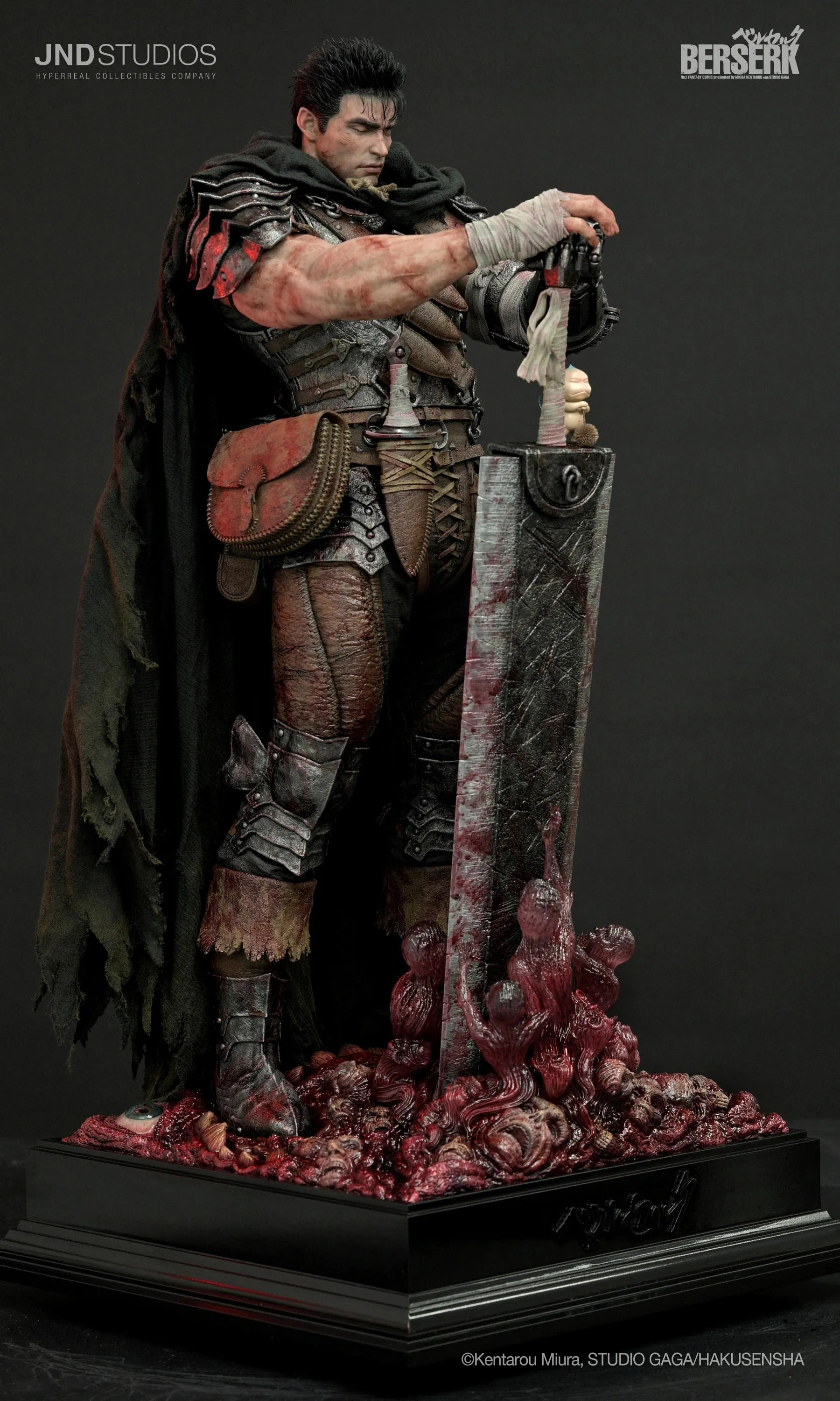 Berserk: Guts Comics Art Statue