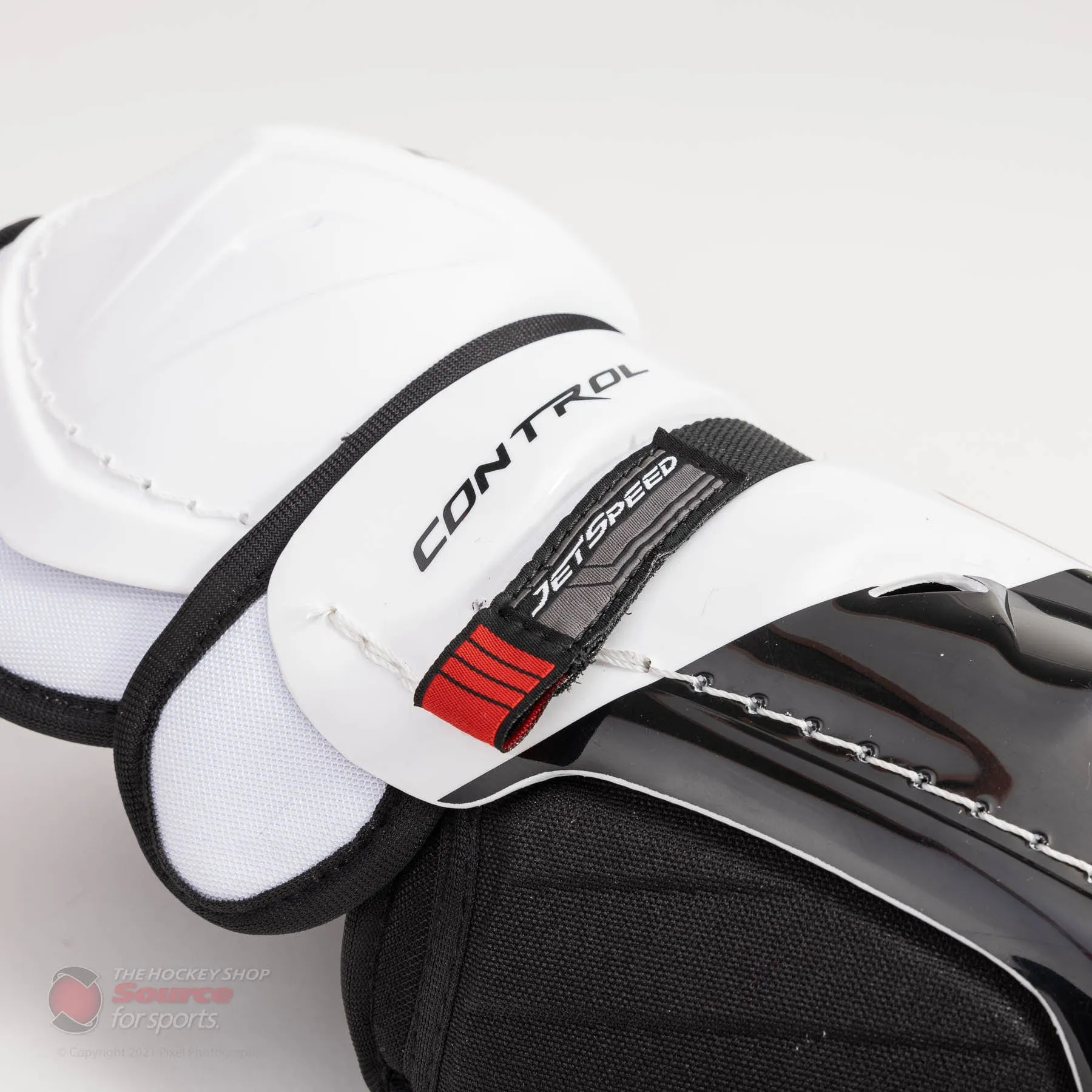 CCM Jetspeed Control Junior Hockey Shin Guards - (2021)