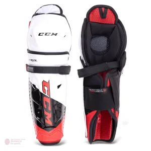 CCM Jetspeed Control Junior Hockey Shin Guards - (2021)