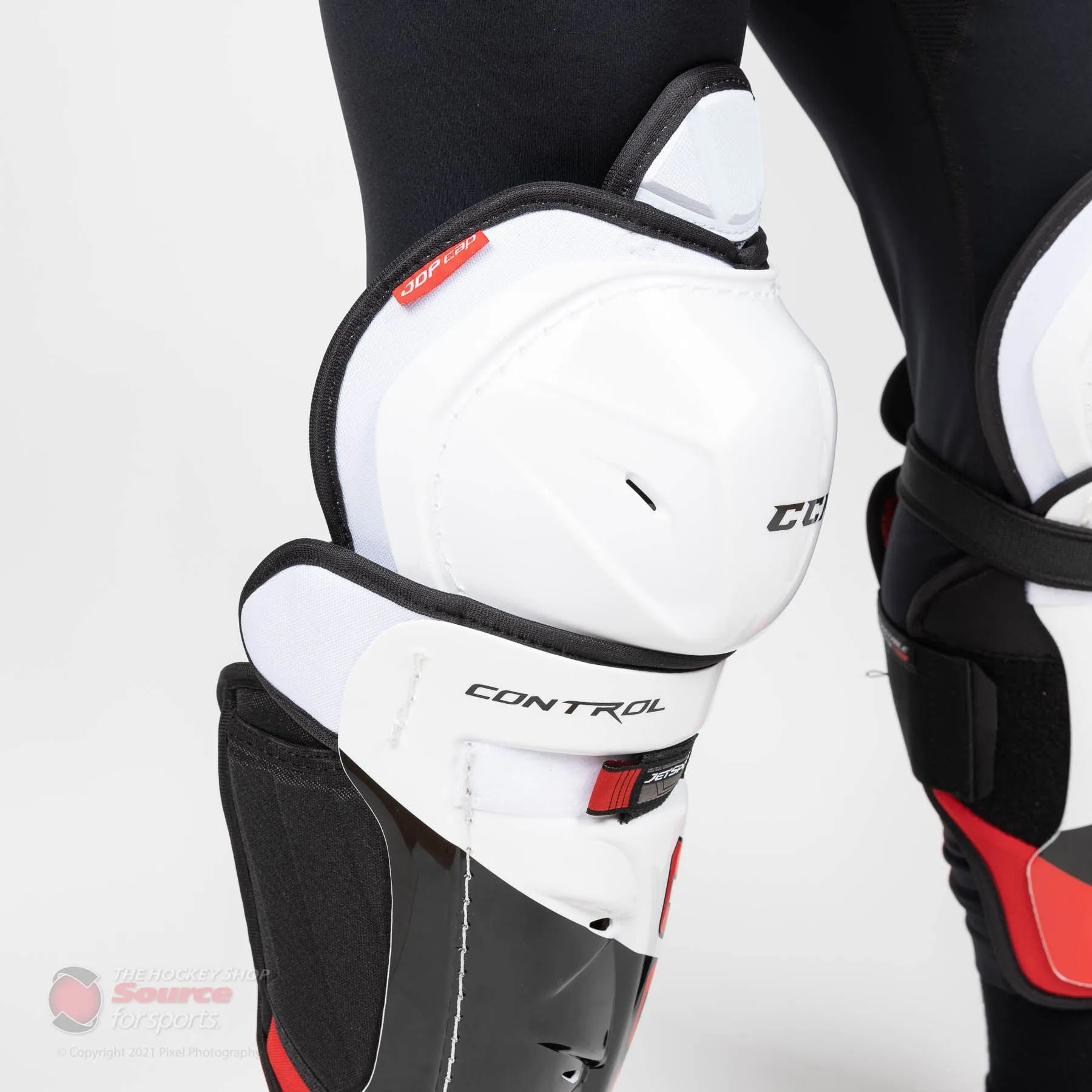 CCM Jetspeed Control Senior Hockey Shin Guards - (2021)