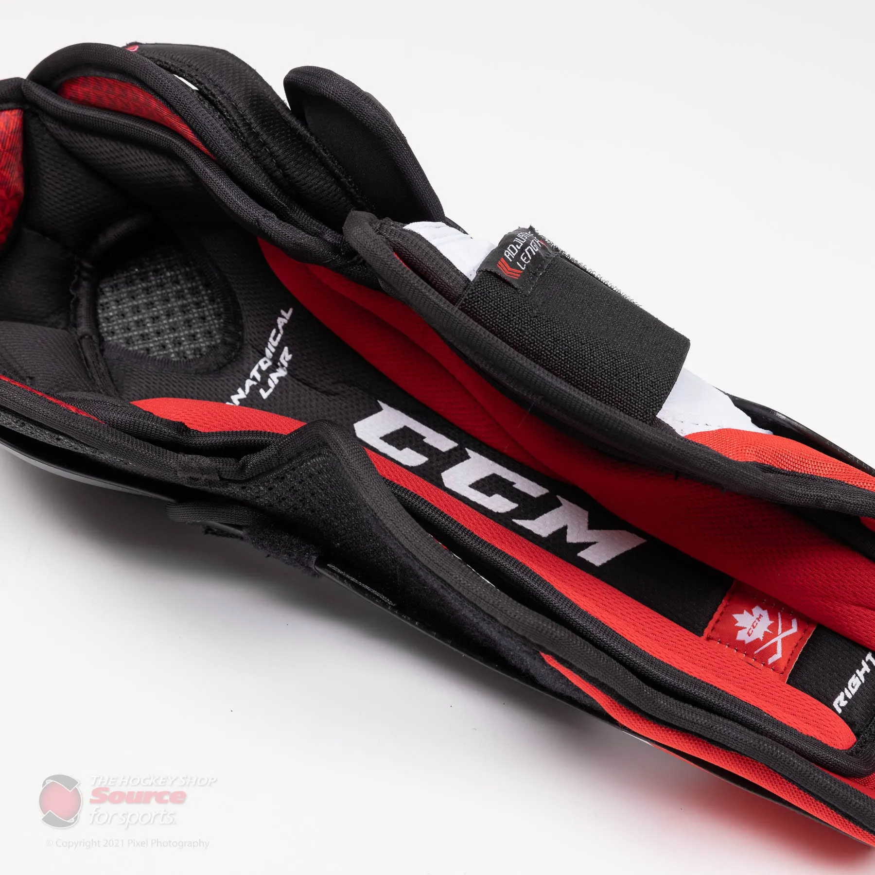 CCM Jetspeed FT4 Junior Hockey Shin Guards