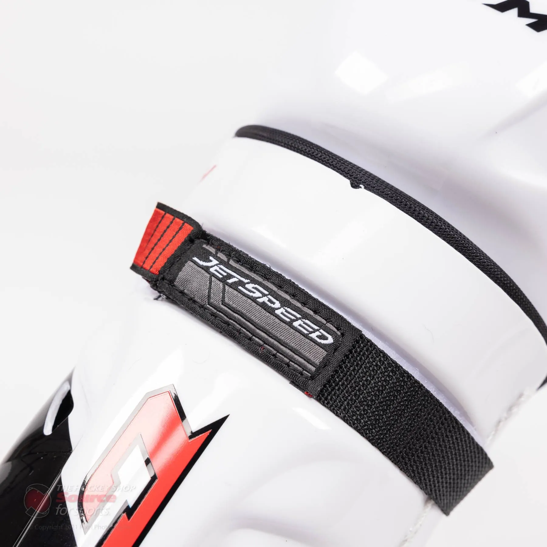 CCM Jetspeed FT4 Pro Junior Hockey Shin Guards