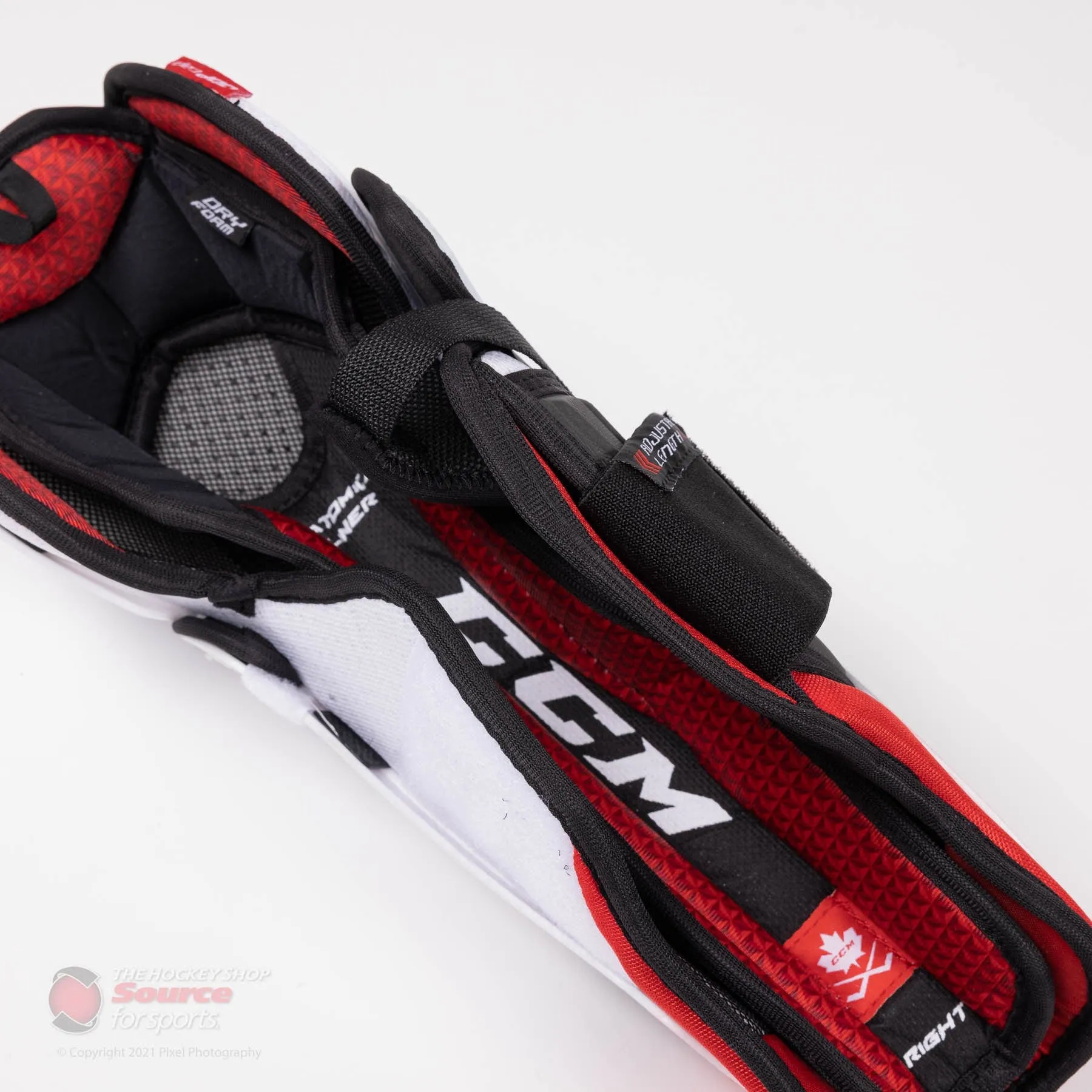 CCM Jetspeed FT4 Pro Junior Hockey Shin Guards