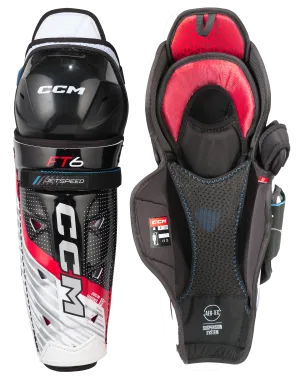 CCM JetSpeed FT6 Junior Shin Guards