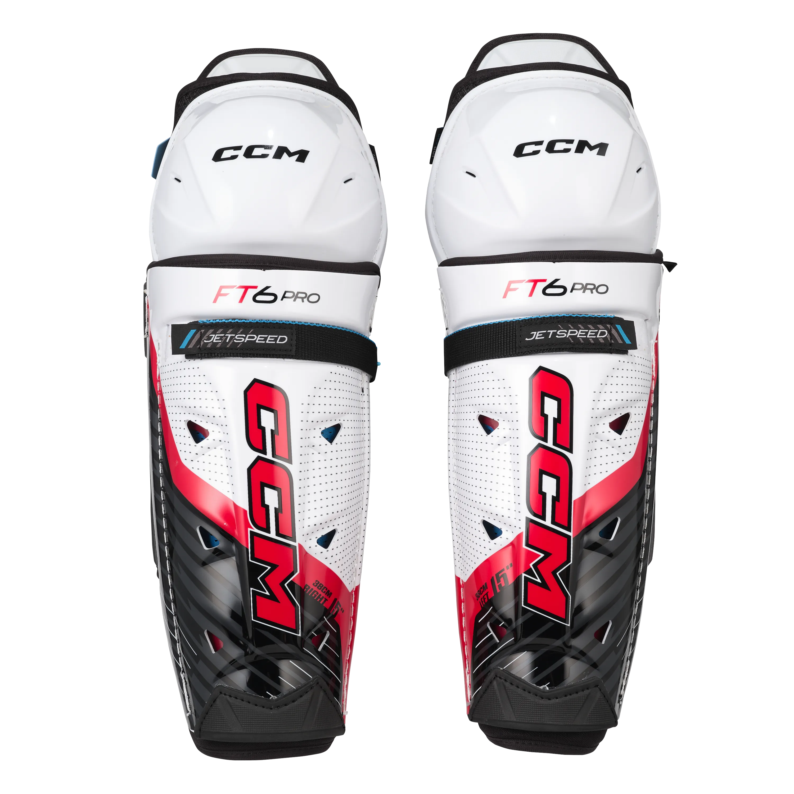 CCM JetSpeed FT6 Pro Junior Shin Guards