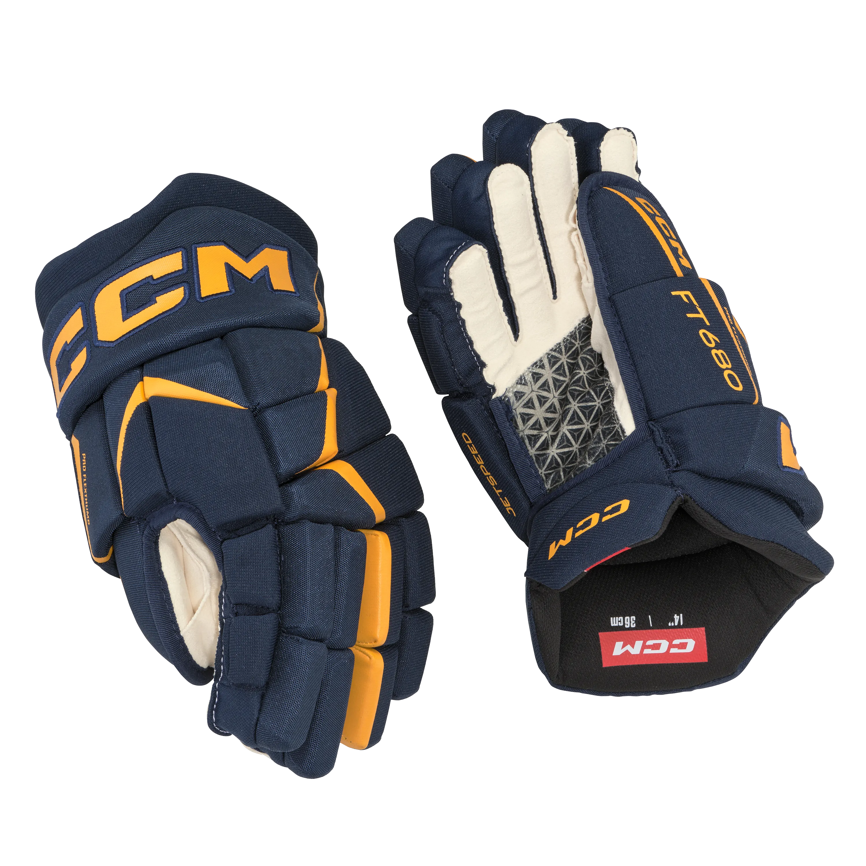 CCM Jetspeed FT680 Gloves- Junior