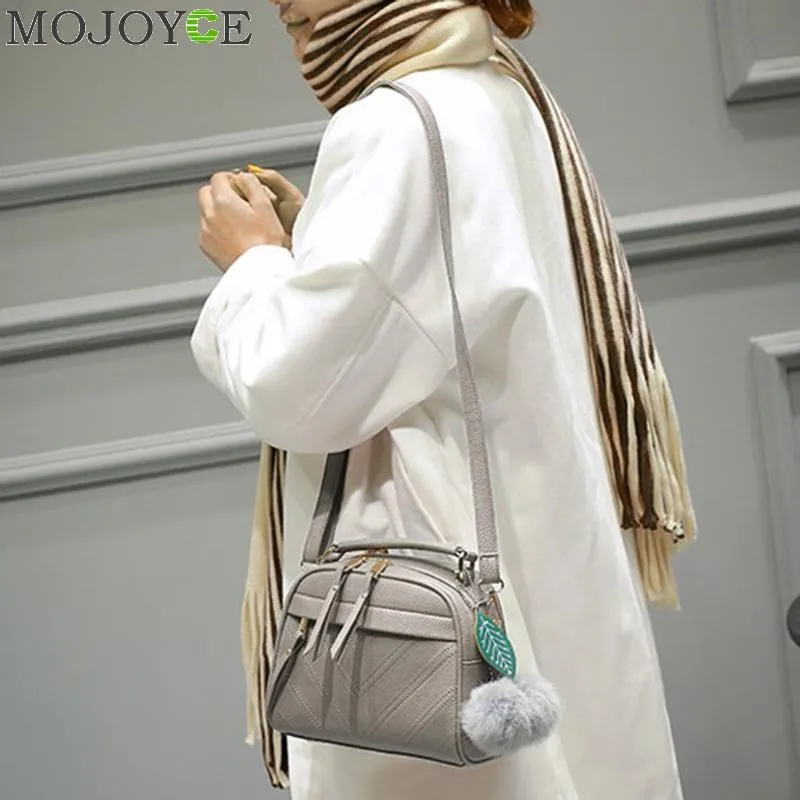 Chic PU Leather Messenger Bag