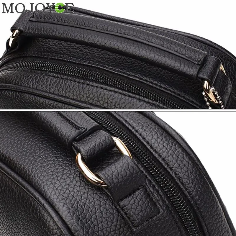 Chic PU Leather Messenger Bag