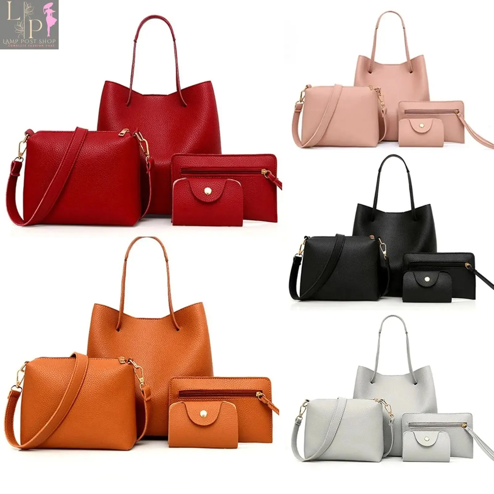 Crossbody Bags for Women: 4Pc
