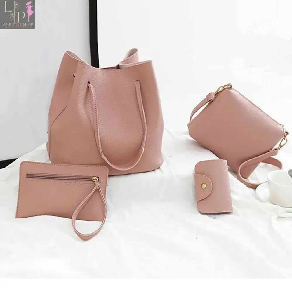 Crossbody Bags for Women: 4Pc