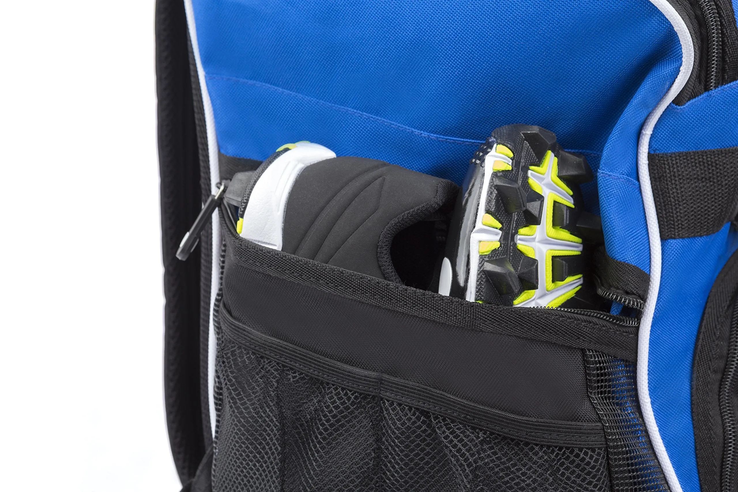 DashSport Baseball Bag Youth Backpack - Spacious 18 x 12 x 10 inches