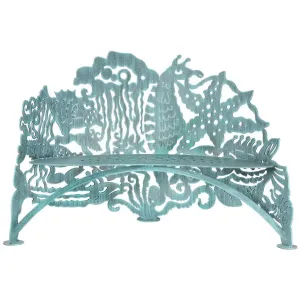 Don Drumm Sea Life Bench Metal Indoor-Outdoor Furniture by Cricket Forge