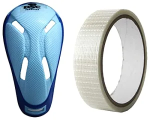 DSC Armour Cricket Abdominal Guard (Mens, Multicolour) DSC Fiberglass Cricket Bat Tape