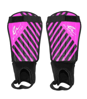 Eletto Neon Pink/Black/White Victory VI Soft Shell Soccer Shinpads