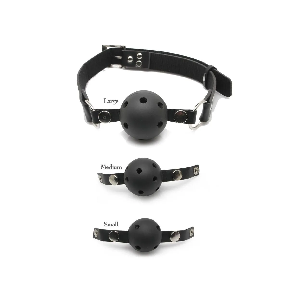 Fetish Fantasy Series Ball Gag Training System Black