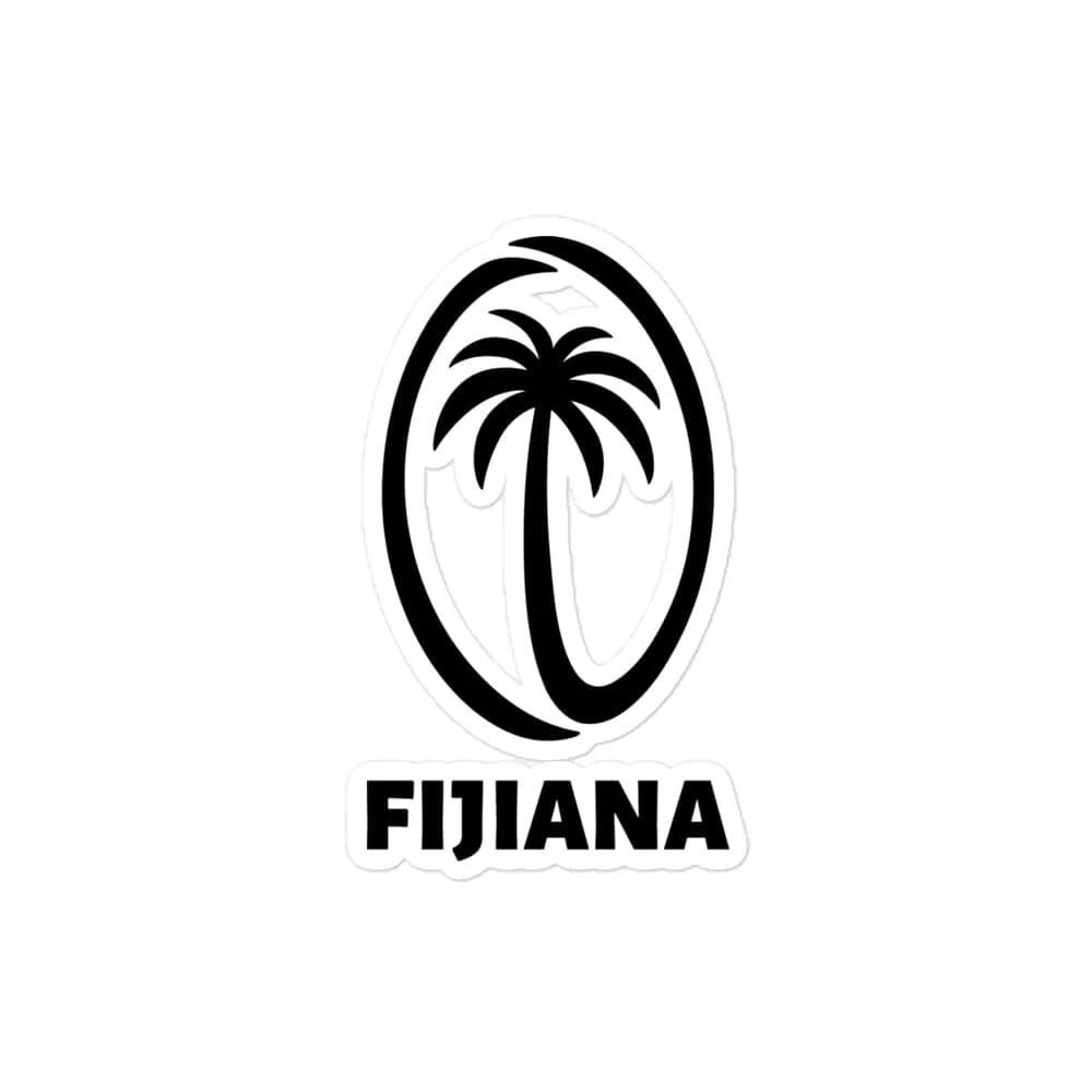 Fijiana Bubble-Free Stickers