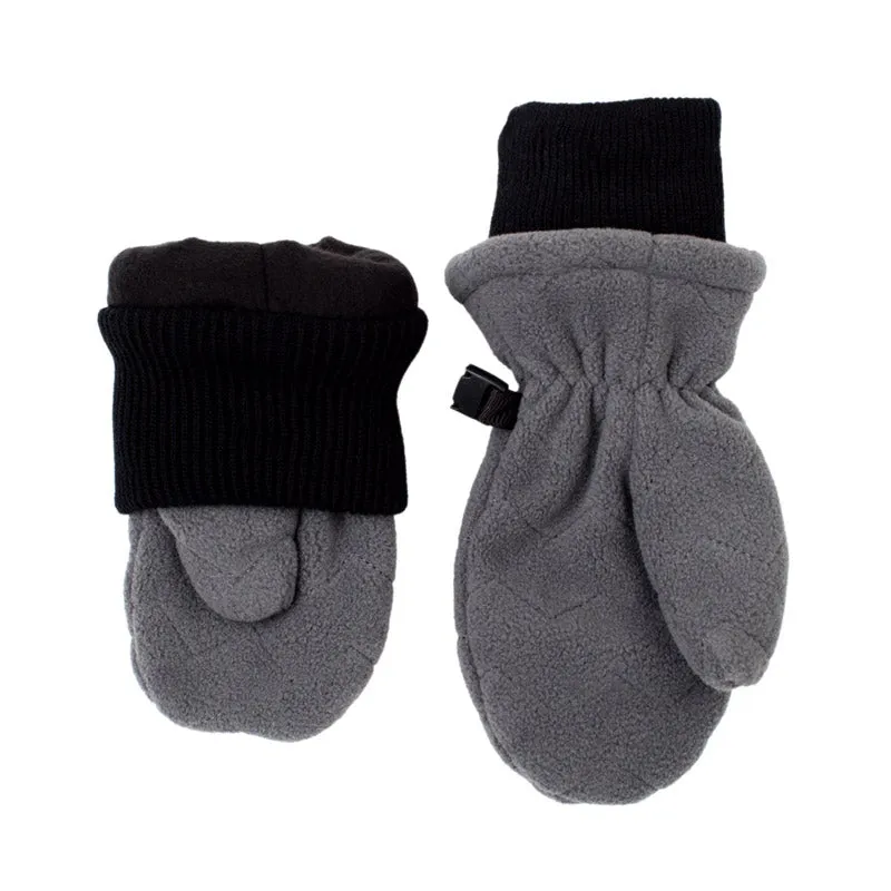 Fleece Mitten | Dark Grey