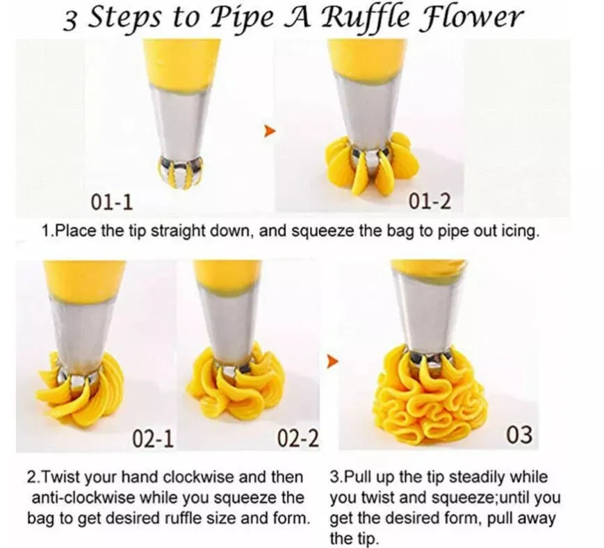 🔥Flower Frosting Tips Nozzles for Cake Decorating