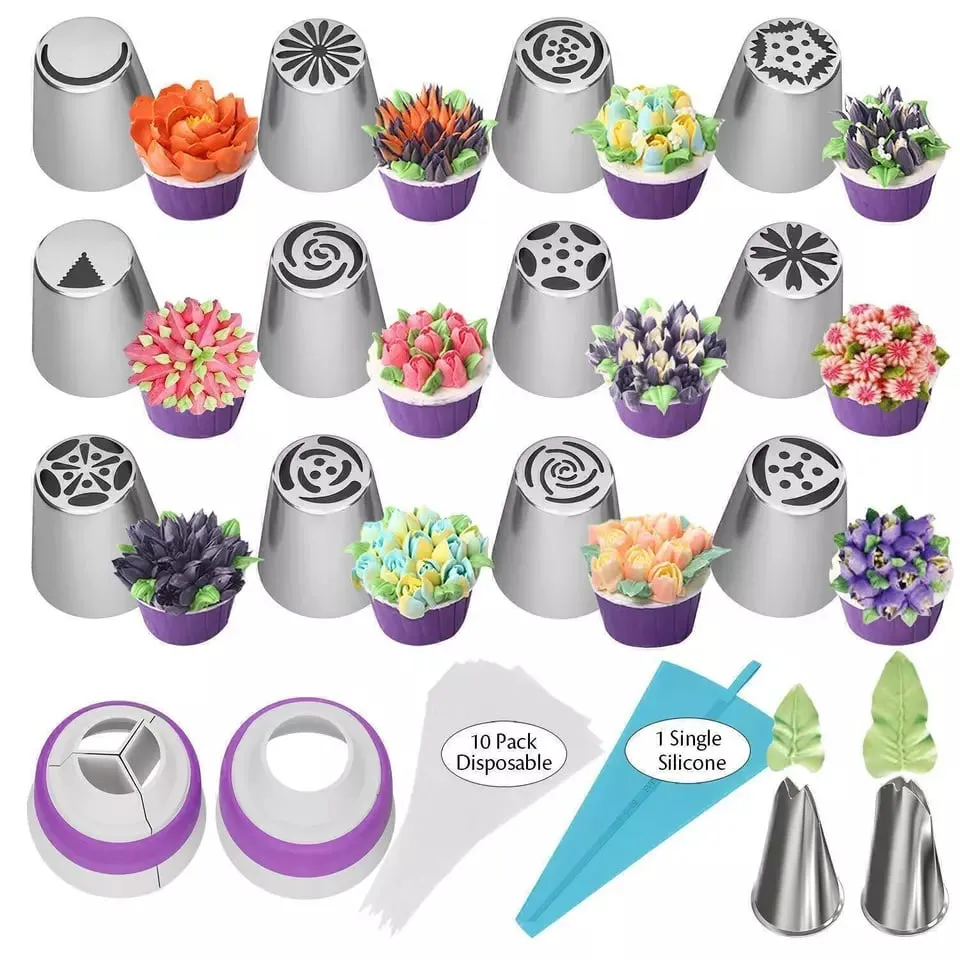 🔥Flower Frosting Tips Nozzles for Cake Decorating