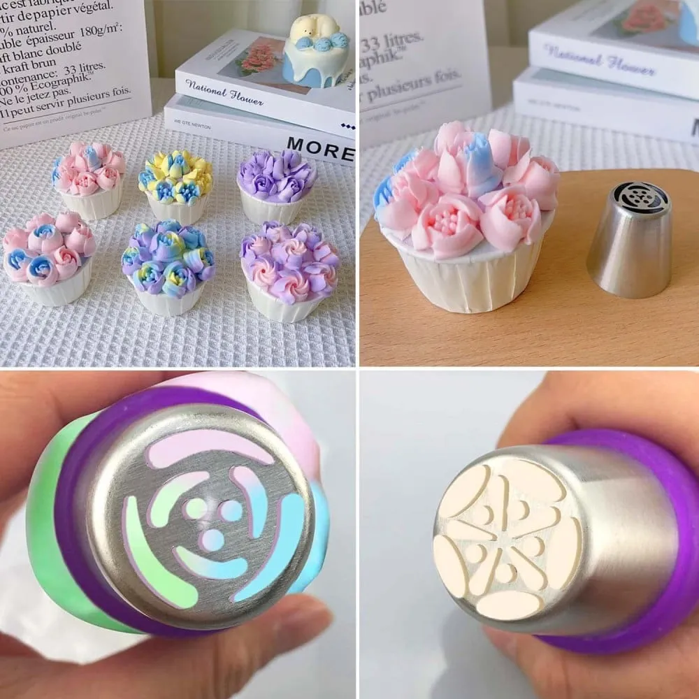 🔥Flower Frosting Tips Nozzles for Cake Decorating