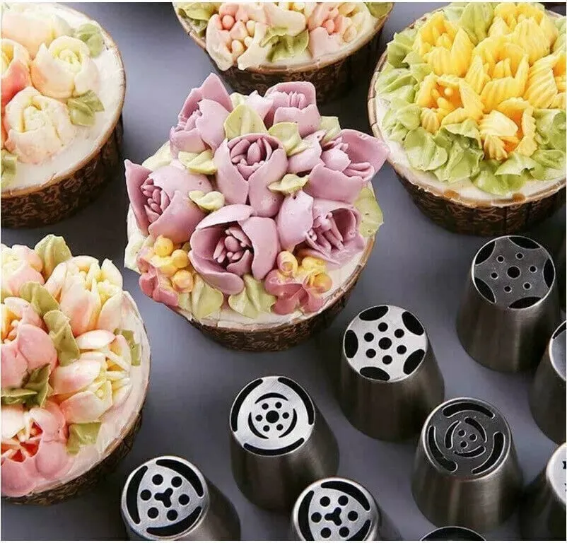🔥Flower Frosting Tips Nozzles for Cake Decorating