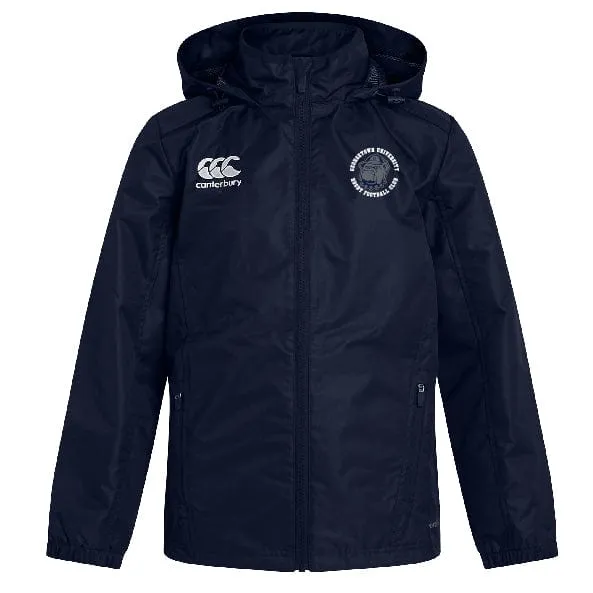 Georgetown University RFC Club Vaposhield Full Zip Rain Jacket by Canterbury