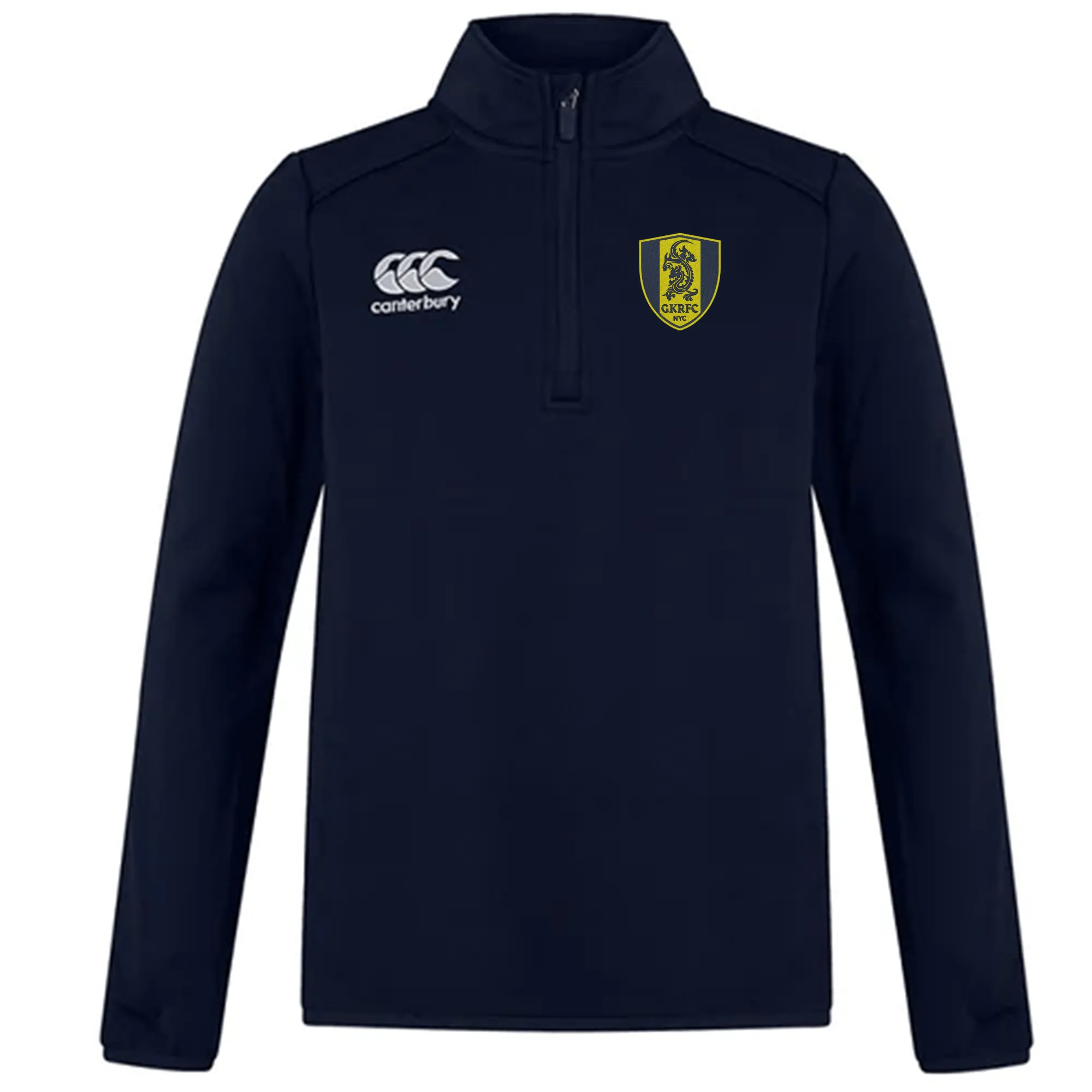 Gotham Knights Club 1/4 Zip Mid Layer Training Top by Canterbury