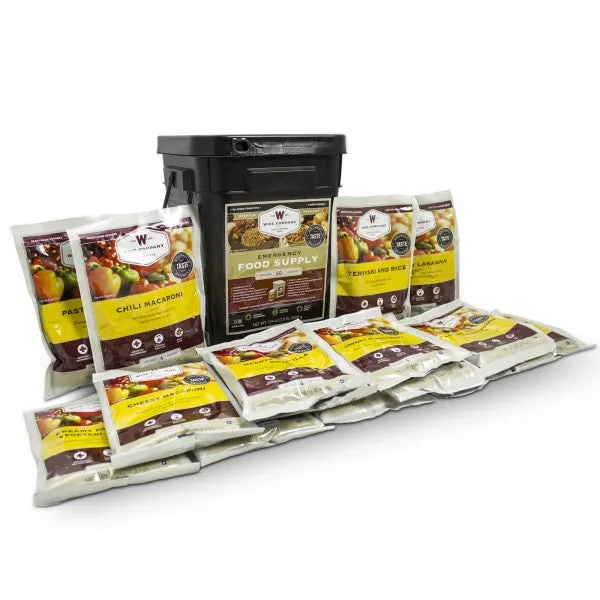 Grab and Go - Emergency Freeze Dried Entree Bucket - 60 Serving