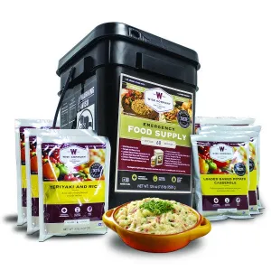 Grab and Go - Emergency Freeze Dried Entree Bucket - 60 Serving