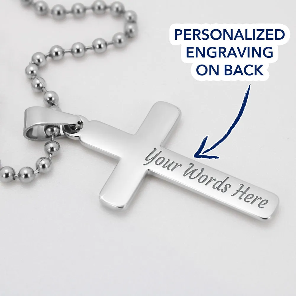 Graduation Cross Necklace
