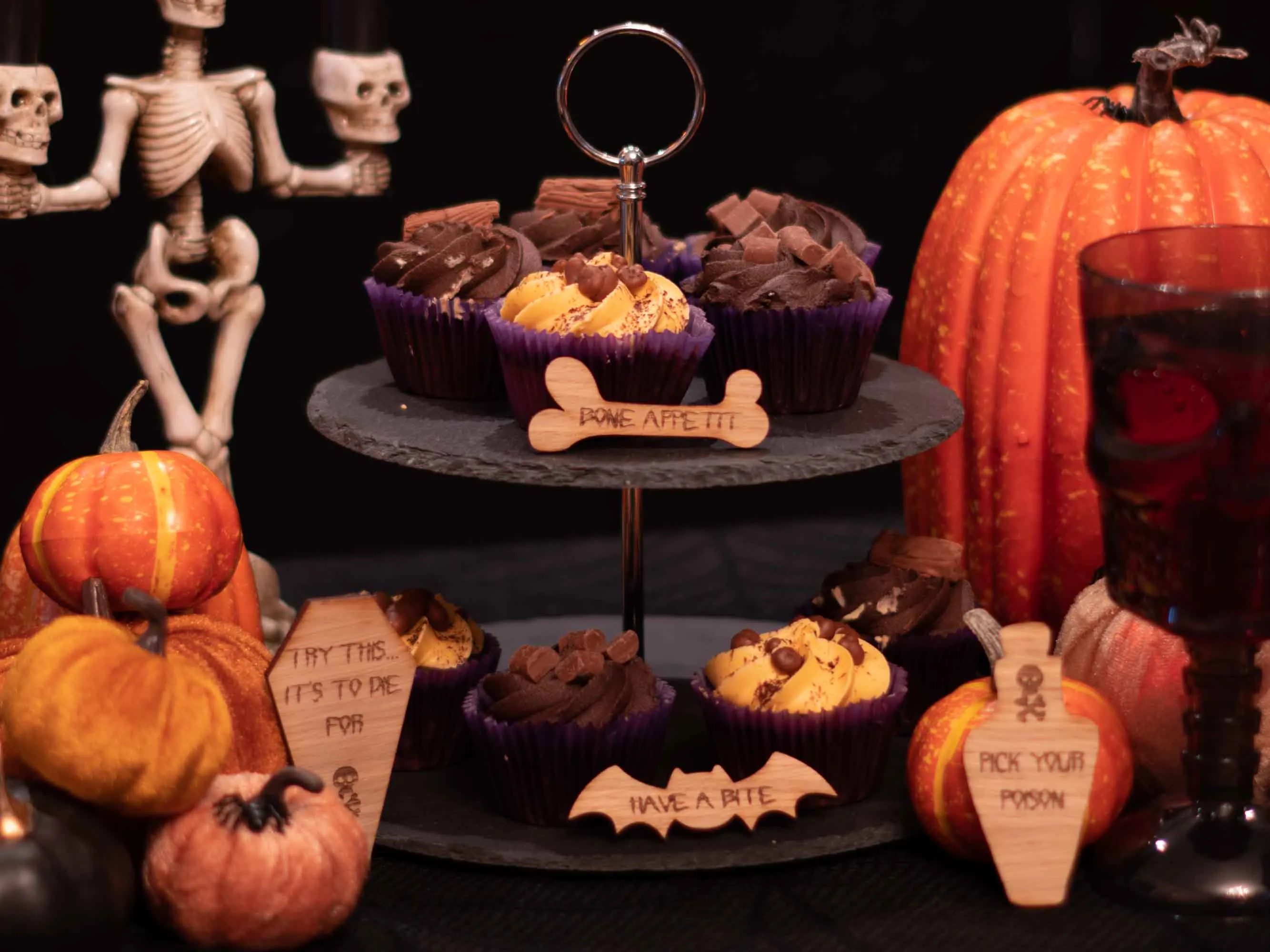 Halloween Fun Party Food Signs