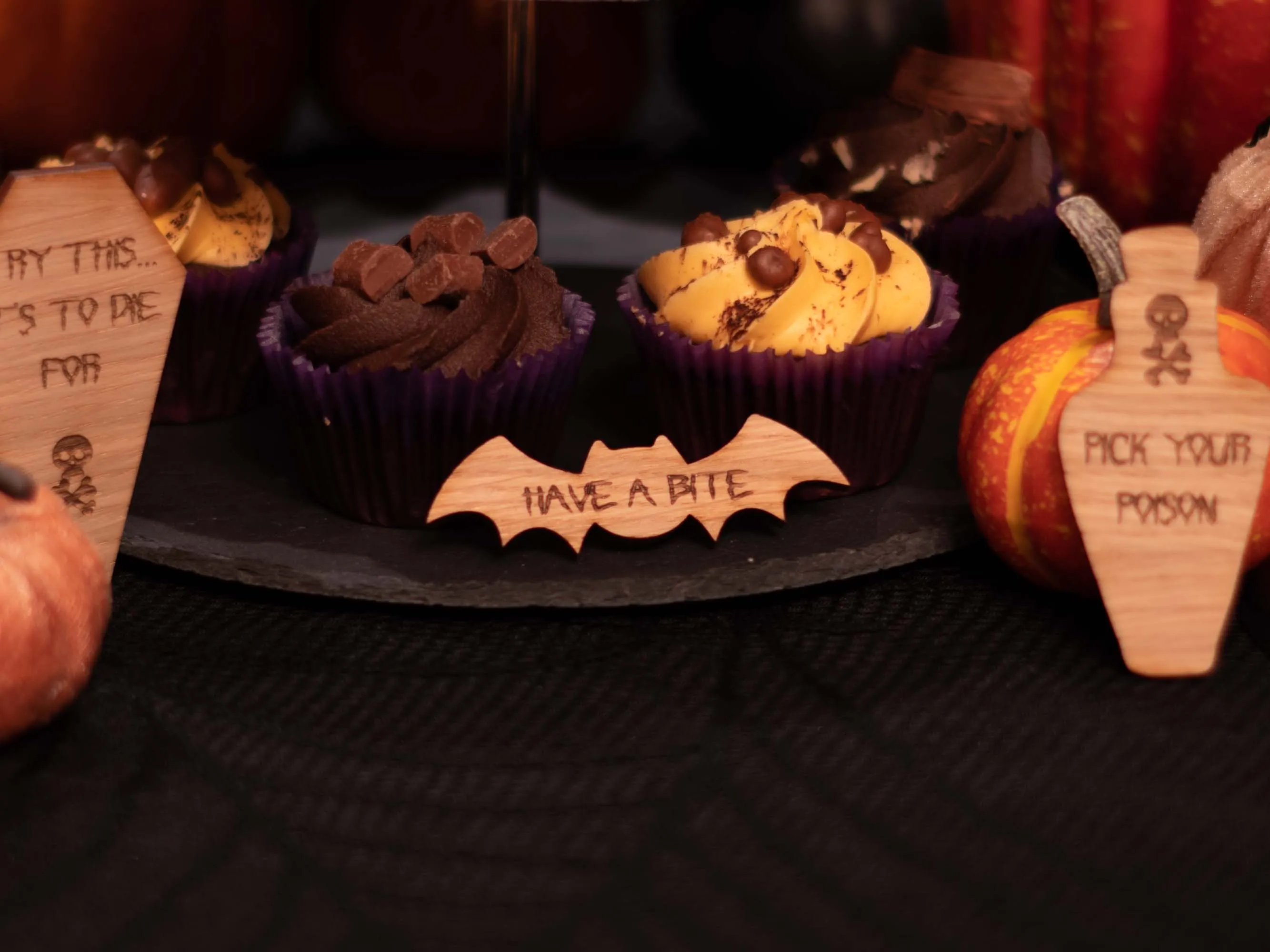 Halloween Fun Party Food Signs