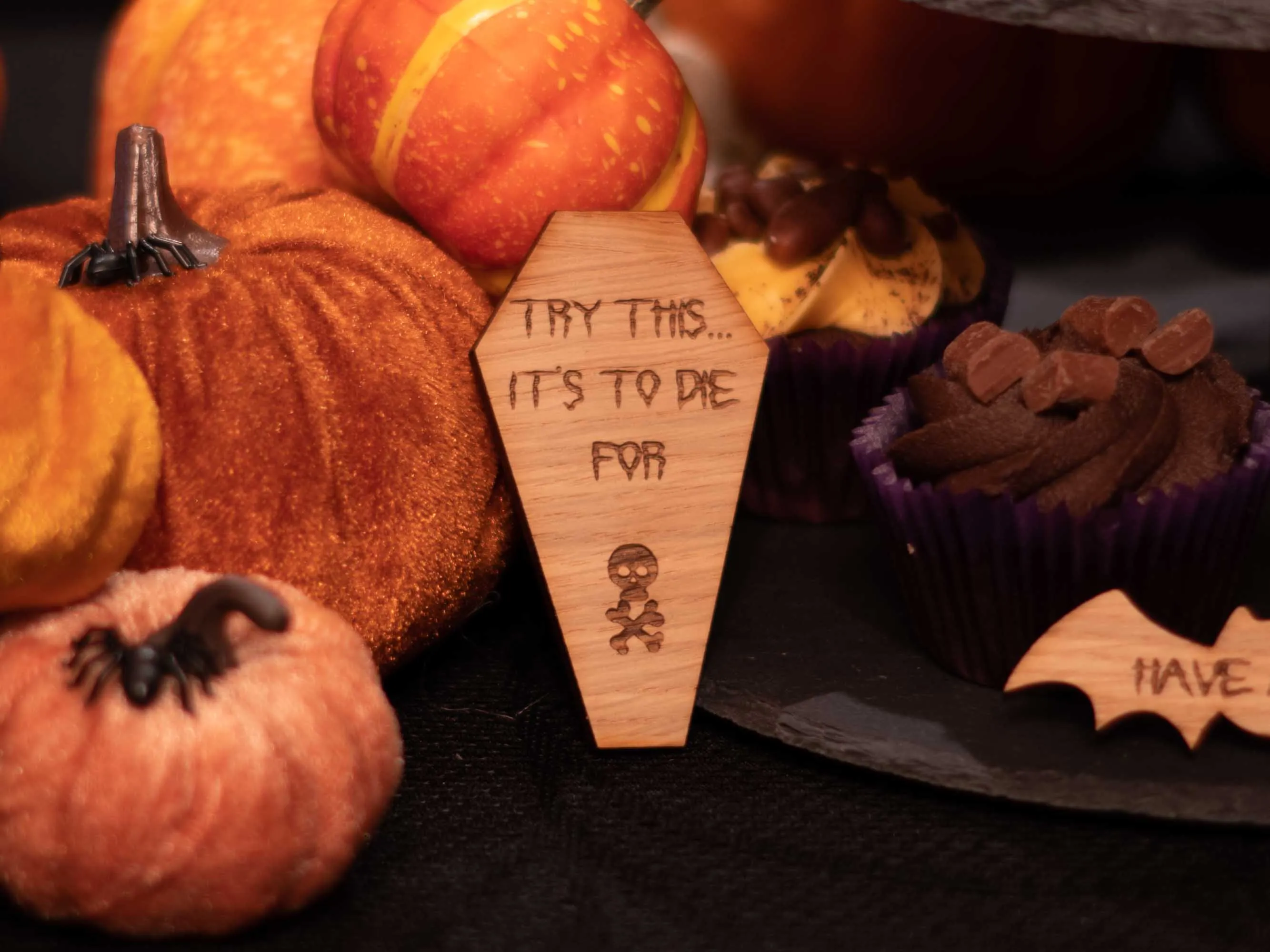Halloween Fun Party Food Signs